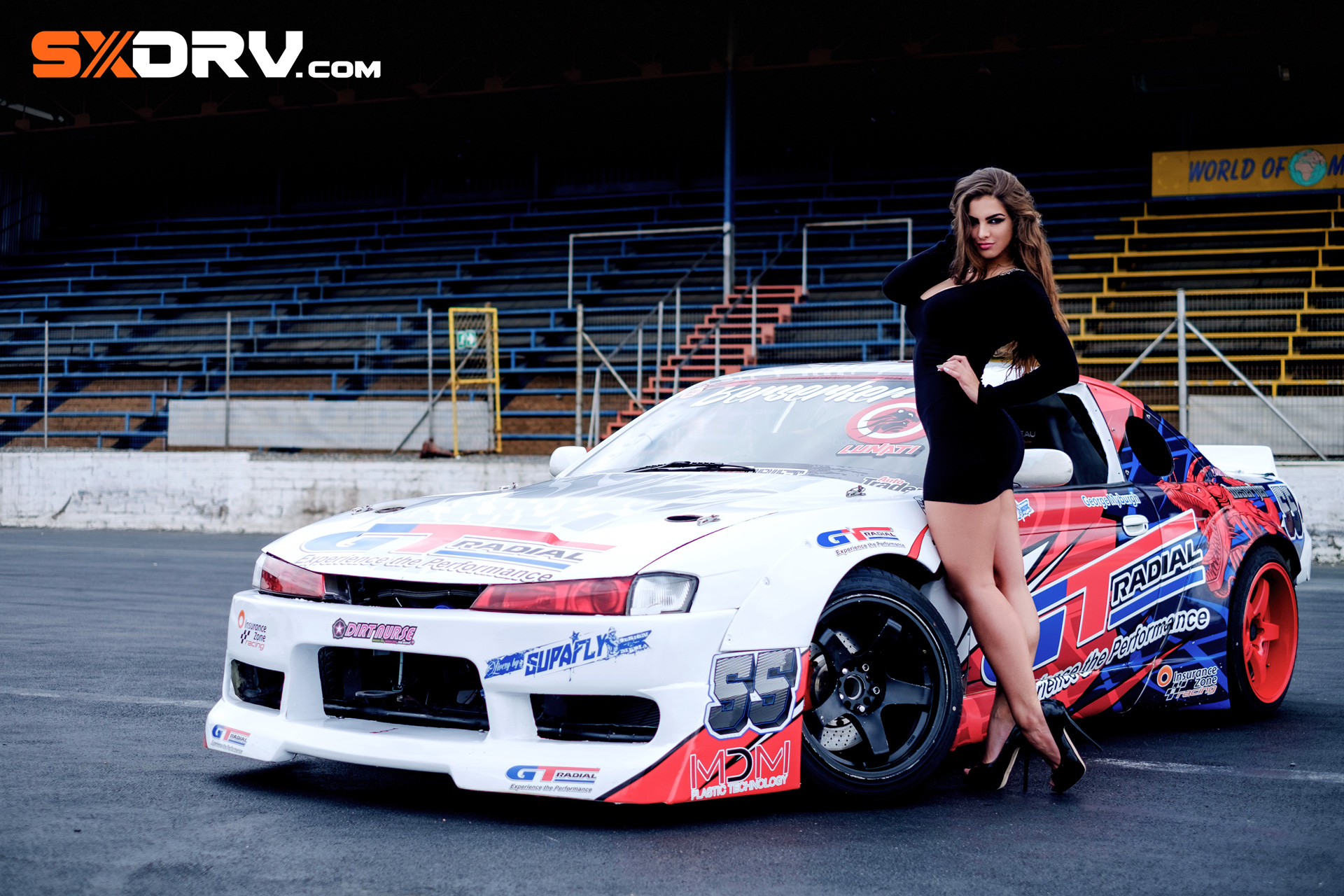 The face-melting, crazy as hell, Nissan Silvia S14, better known as Berserk...