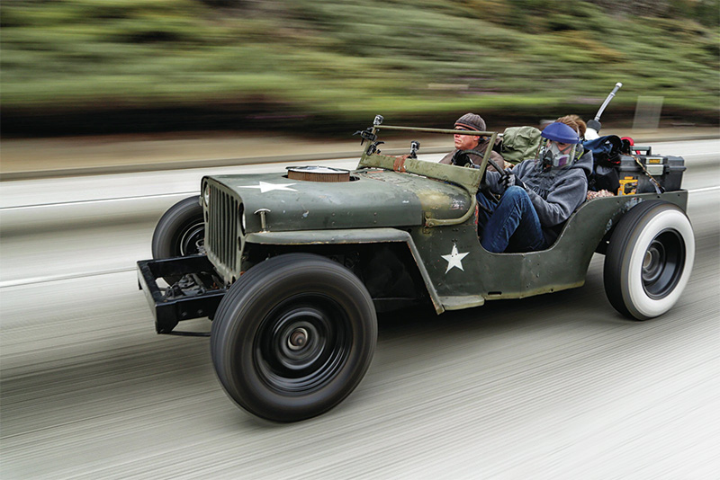 Jeep Willys rat Rod