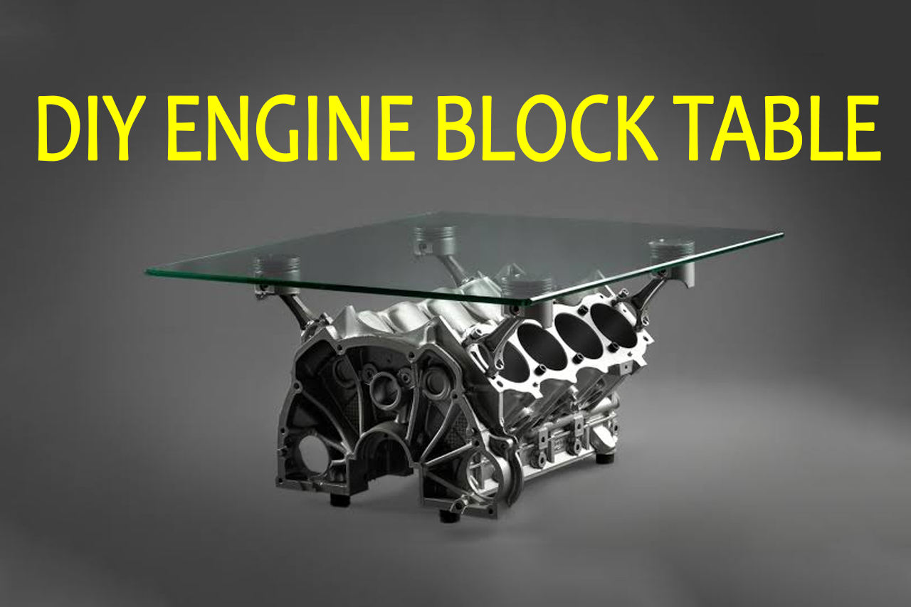 Building A Diy V8 Engine Block Table From Scratch