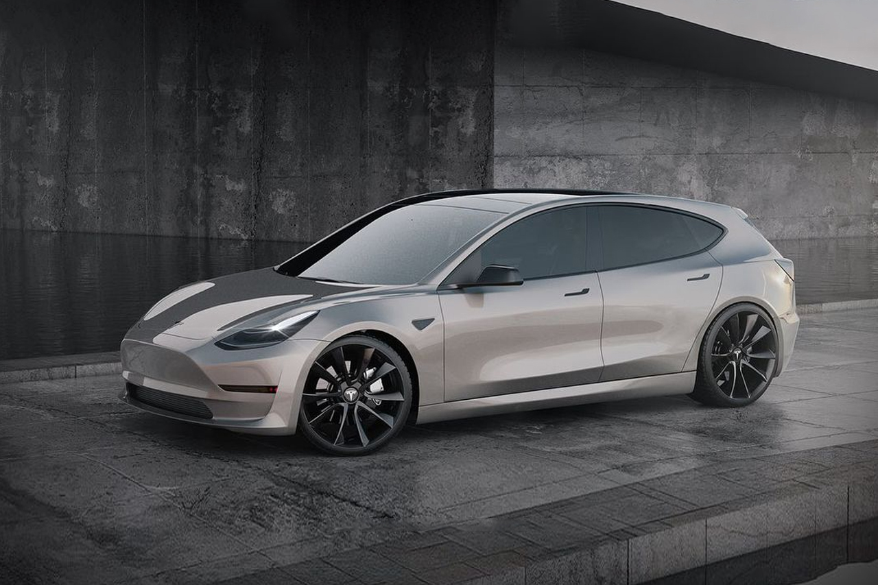 Renders Of New 25,000 Tesla Hatchback Grabs Attention!