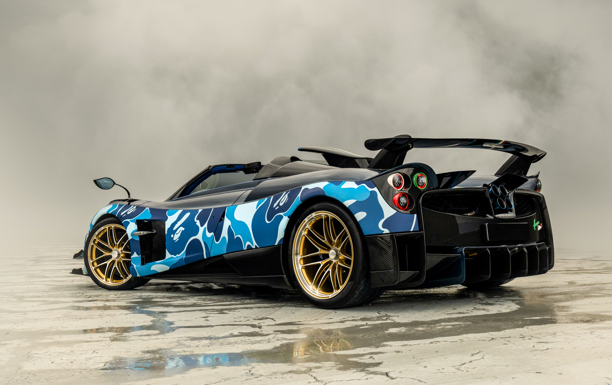 Pagani and Bathing Ape partner up to create a range of awesome