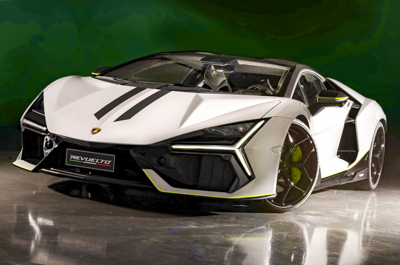 In true Lamborghini style, the Italian automaker created a special ...