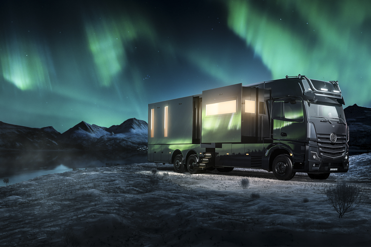 The BRABUS Big Boy 1200 Is The Ultimate Touring party show Off Bus For 