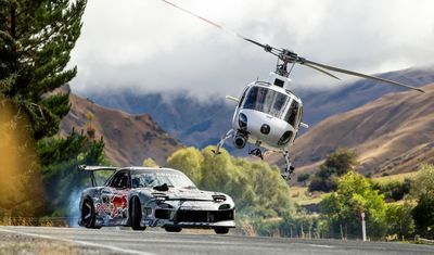 Video: Mad Mike Drifting Crown Range In New Zealand