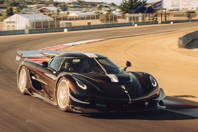 Koenigsegg's 1,200+ kW Sadair’s Spear obliterates Laguna Seca record — and it did it quietly