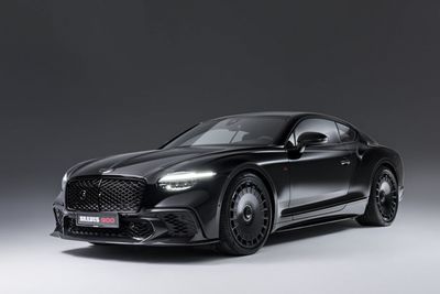 The imposing BRABUS 900 SUPERBLACK - a Bentley Continental GT Speed, turned up to eleven