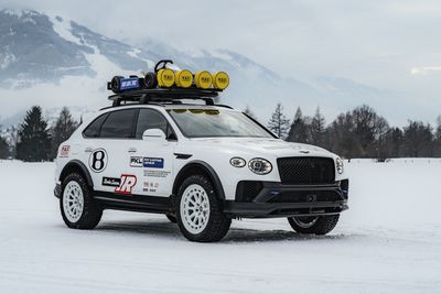 Bentley unveils Bentayga X Concept at FAT Ice Race, hinting at a cooler side of luxury