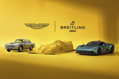 Aston Martin x Breitling: When speed learns to tell time - at a price.