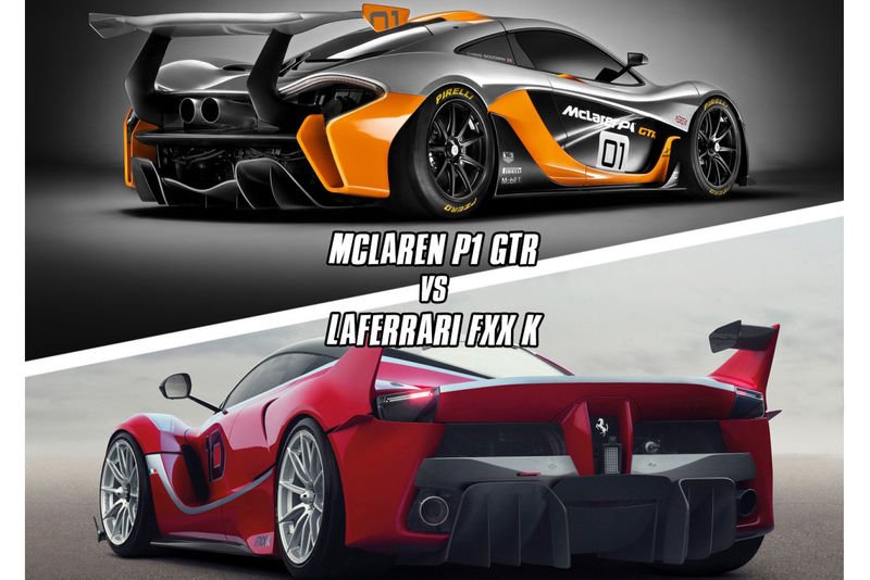Video Mclaren P1 Gtr Vs Ferrari Fxx K Which Sounds Better