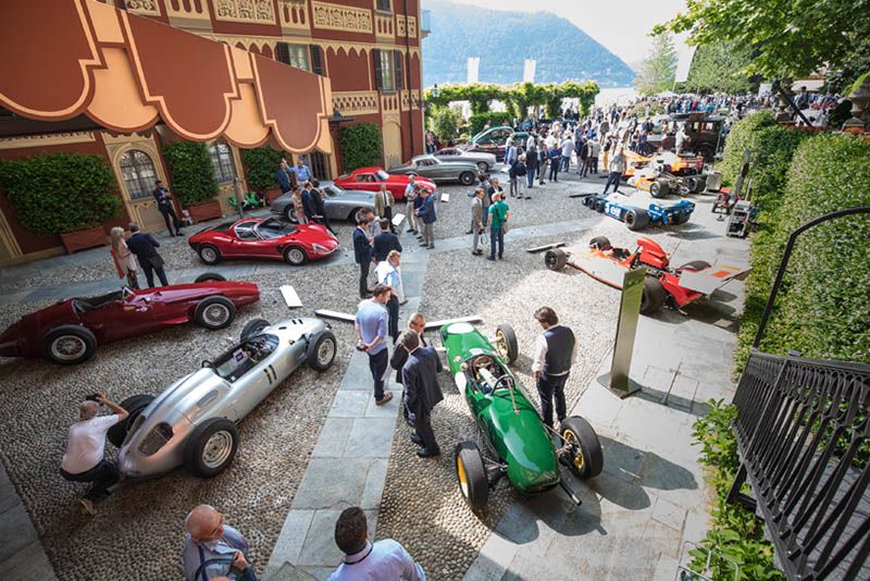 five of the world's rarest automobiles at the concorso d'eleganza 2018