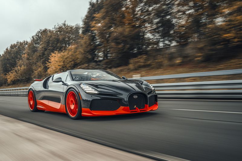 Bugatti drops the mic again - snatches open-top speed record with